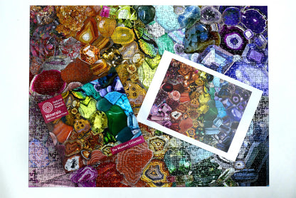 Natural History Museum - Minerals 1000 Piece Jigsaw Puzzle