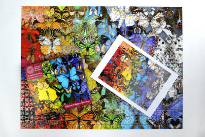 Natural History Museum - Butterflies & Moths 1000 Piece Jigsaw Puzzle