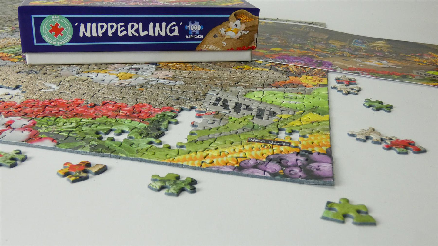 Mike Jupp - Nipperling 1000 piece Jigsaw Puzzle