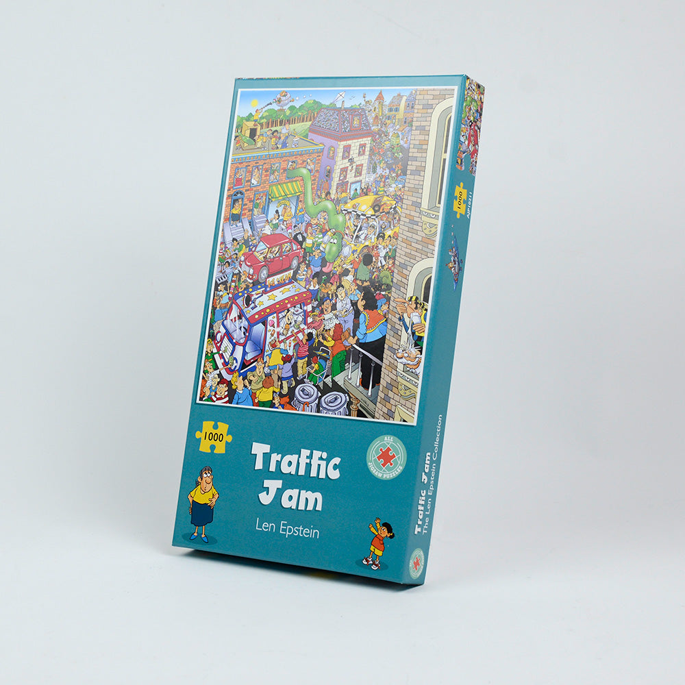 Traffic Jam - Len Epstein 1000 Piece Jigsaw Puzzle