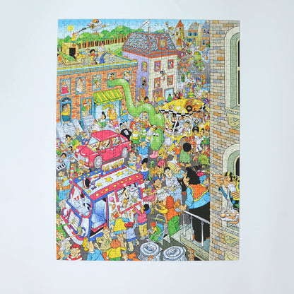 Traffic Jam - Len Epstein 1000 Piece Jigsaw Puzzle