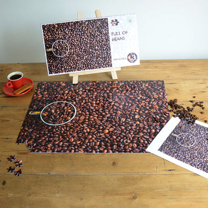 Full of Beans - Impuzzible No.13 -  1000 or 500 Piece Jigsaw Puzzle