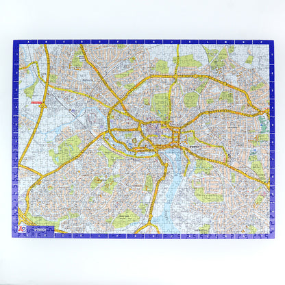 A to Z Map of  Ipswich 1000 Piece Jigsaw