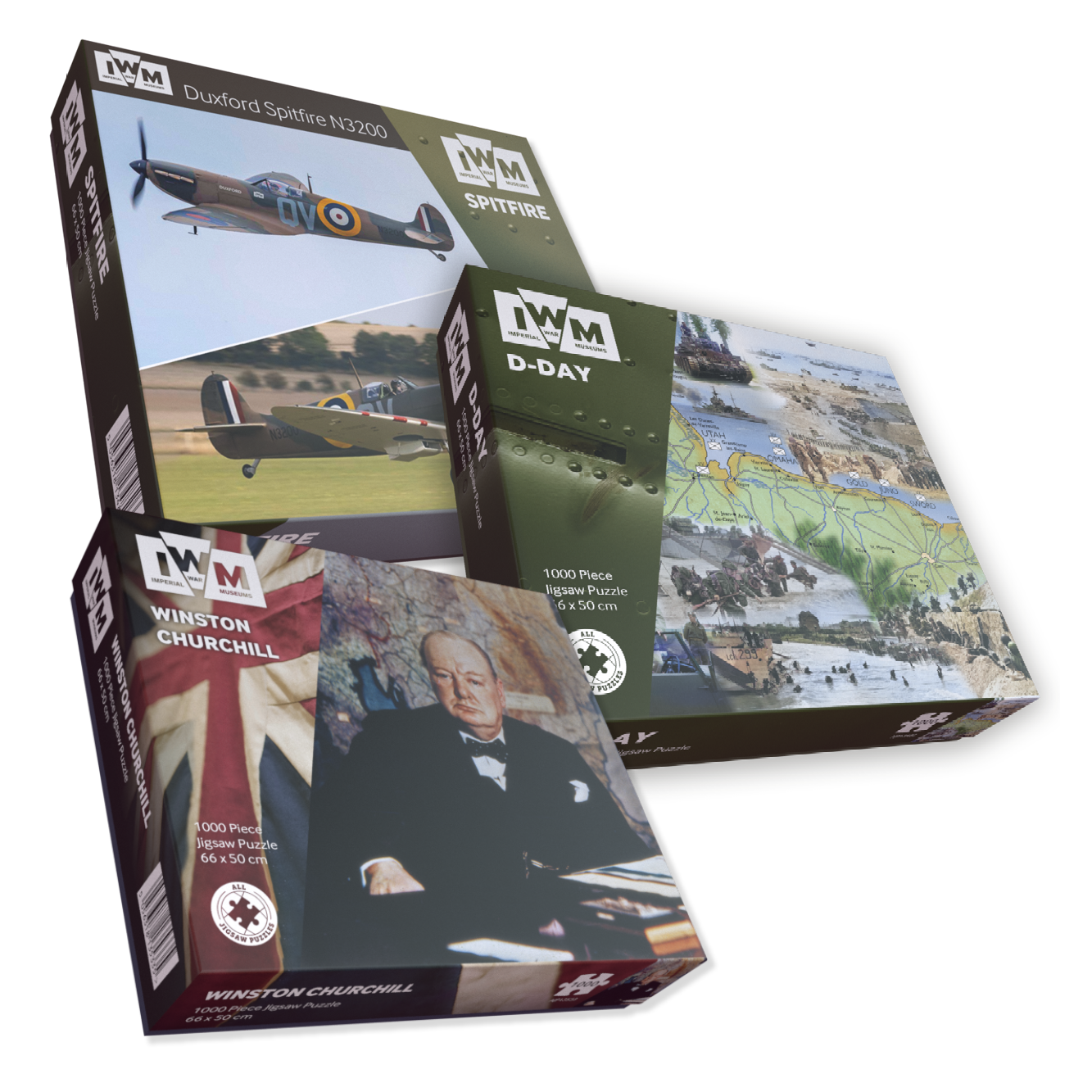 Imperial War Museums 1000 Piece Jigsaw Puzzle Bundle