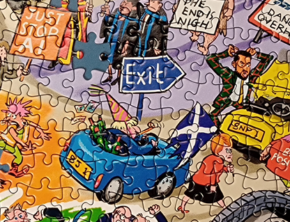 2023 According to Blower 1000 or 300 Piece Jigsaw Puzzle