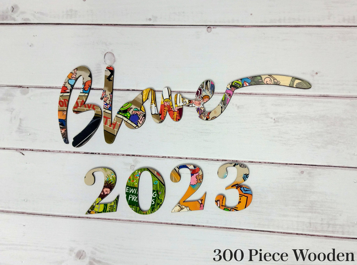 2023 According to Blower 1000 or 300 Piece Jigsaw Puzzle