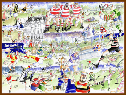 Tim Bulmer Rugby 1000 piece