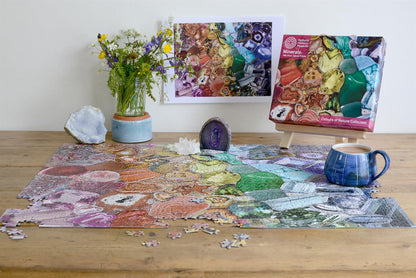 Natural History Museum - Minerals 1000 Piece Jigsaw Puzzle