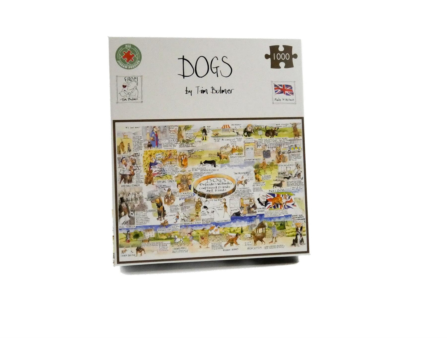 Dogs - Tim Bulmer 1000 piece jigsaw puzzle