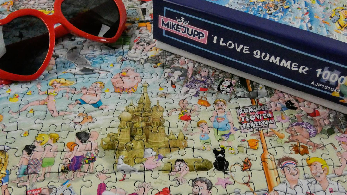 Mike Jupp I Love Summer 1000 Piece Jigsaw Puzzle