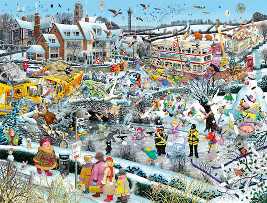 Mike Jupp I Love Winter 1000 Piece Jigsaw Puzzle